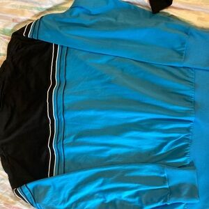 Adidas Blue and Black Track Jacket